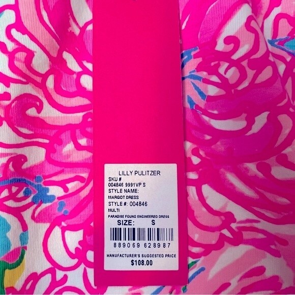 Lilly Pulitzer Margo Multi Paradise Found Engineered Dress Size S - Picture 8 of 11